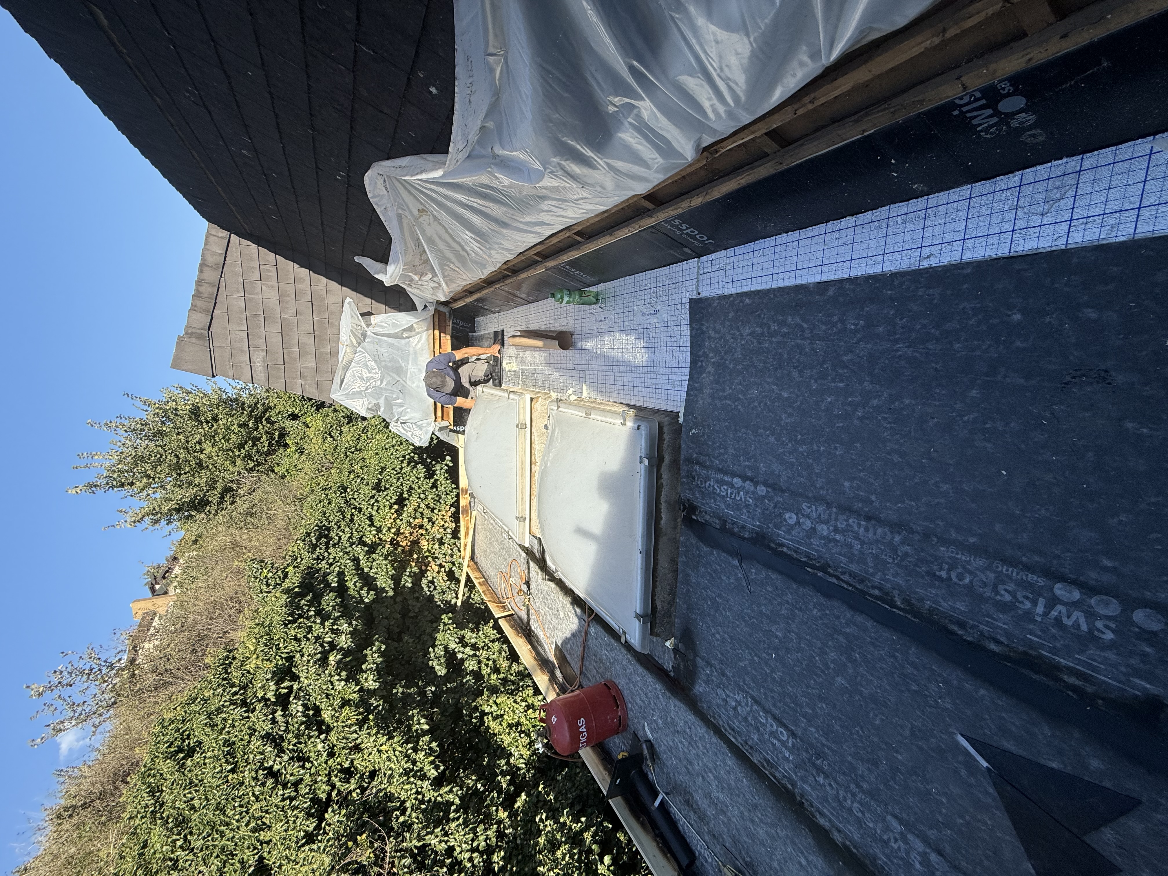 Étanchéité toiture plate - Pendant