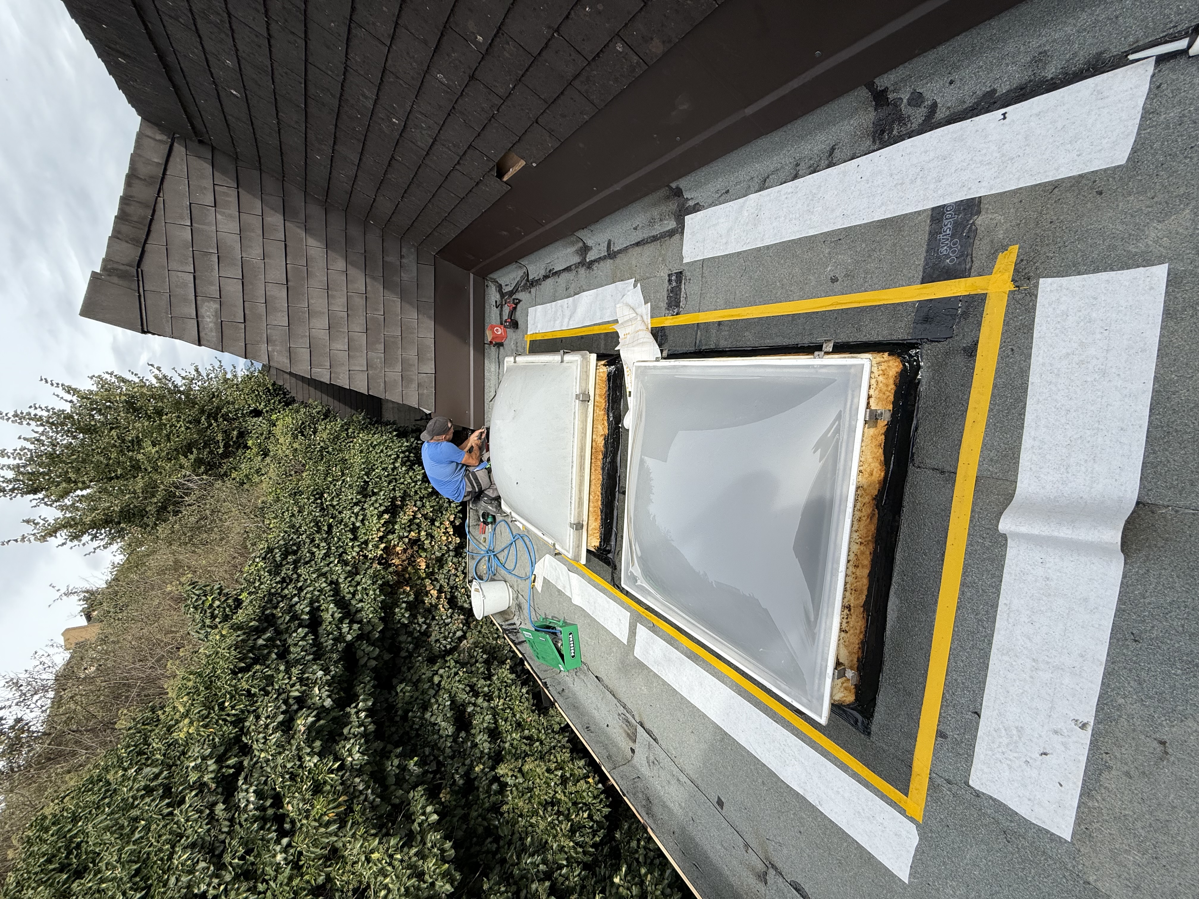 Étanchéité toiture plate - Pendant