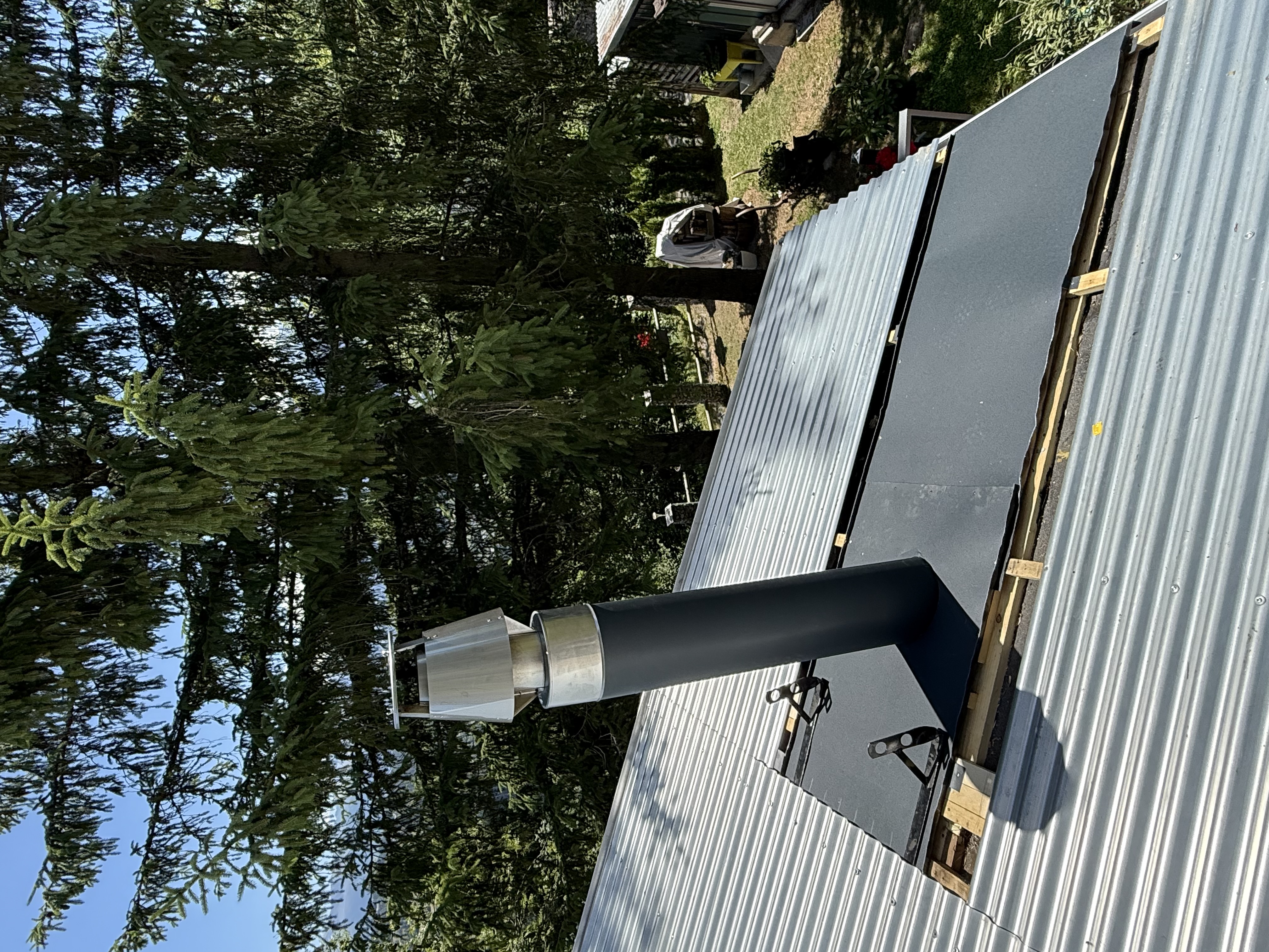 Réfection du canal de cheminée - Pendant