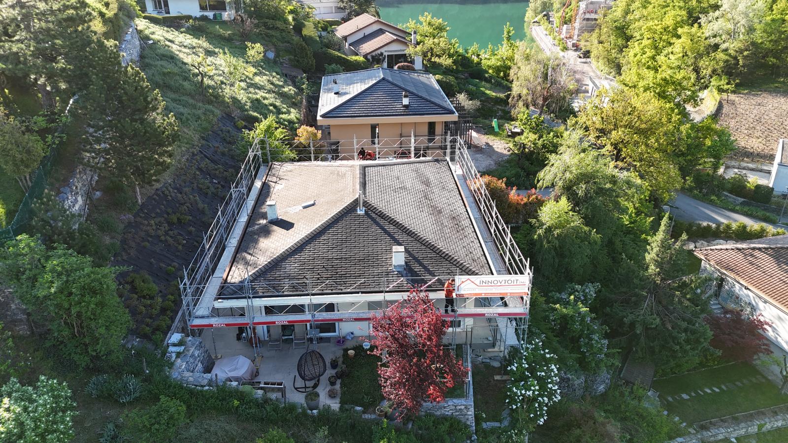 Réalisation - Rénovation toiture