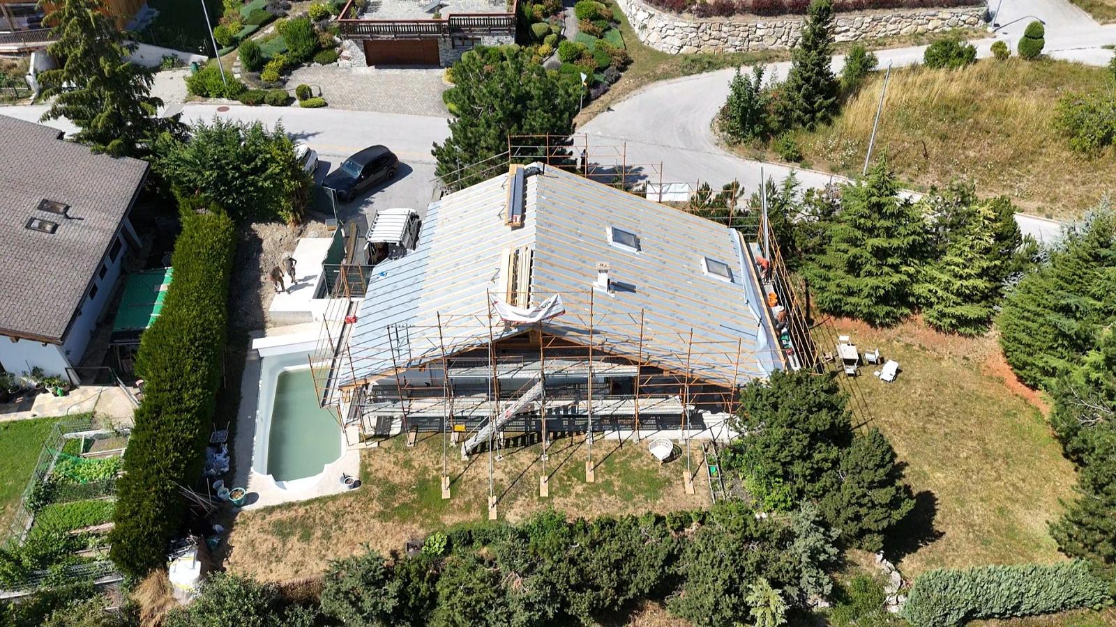 Réalisation - Intervention sur un chantier nécessitant une reprise technique